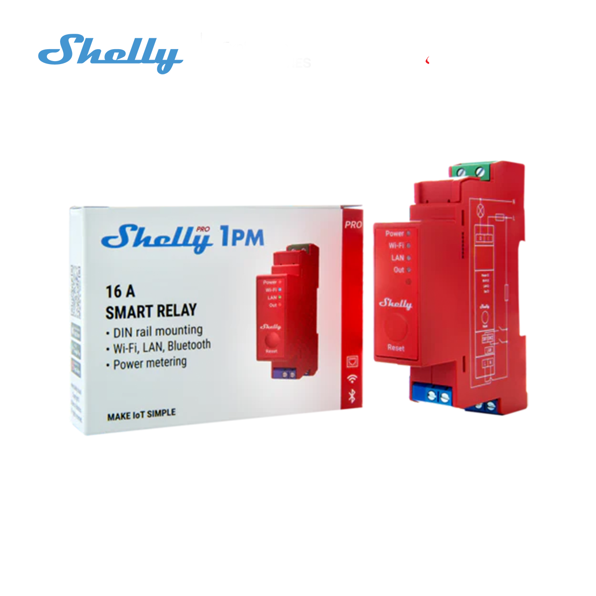 Công tắc thông minh Shelly Pro 1PM - Ảnh 3