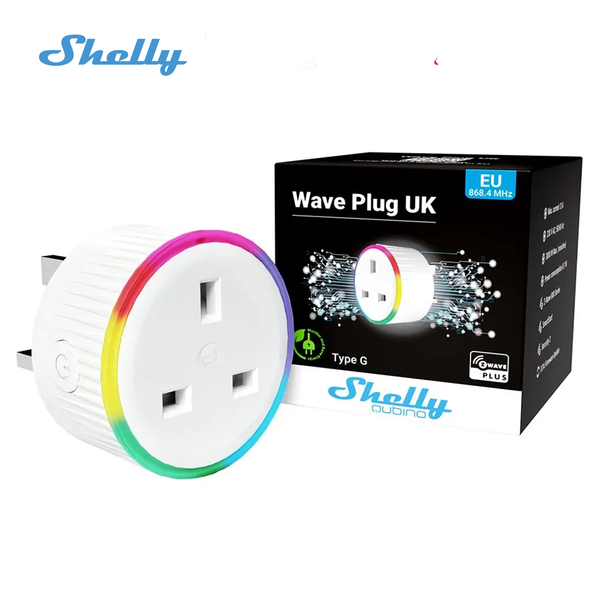 Ổ cắm thông minh Shelly Plus Plug UK - Ảnh 3