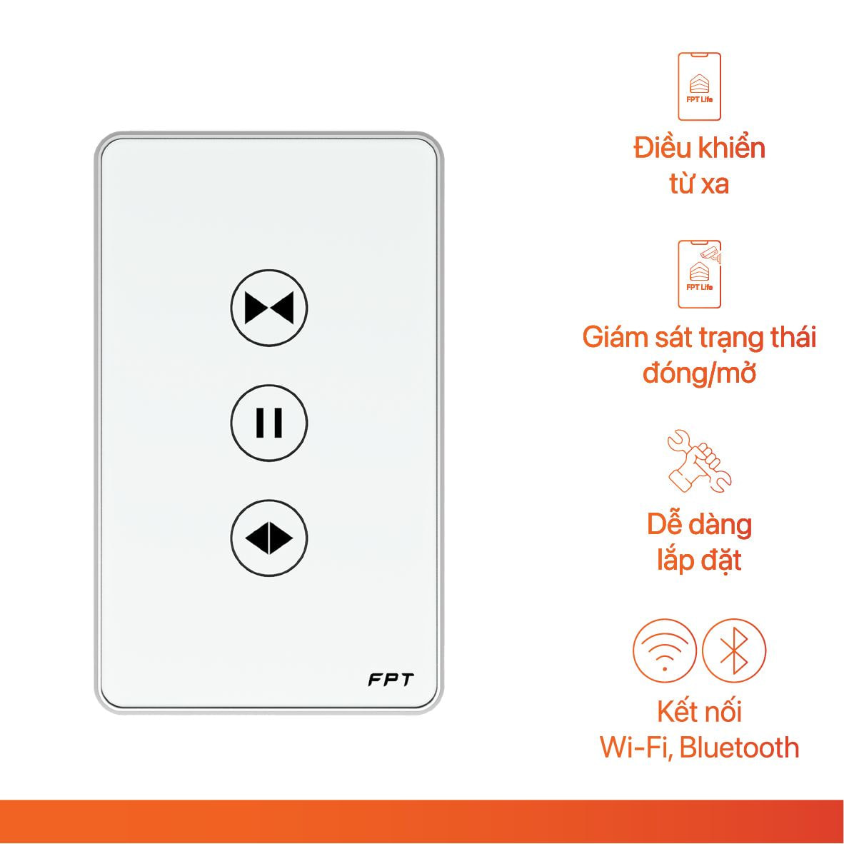 Công tắc Cửa Cổng Thông Minh Leto WiFi